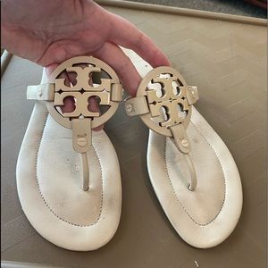 Tory Burch Miller’s patent monogram